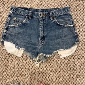 Wrangler cut off shorts